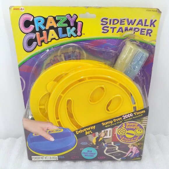 Crazy Chalk: 5" Sidewalk Stamper - Picture 1 of 5
